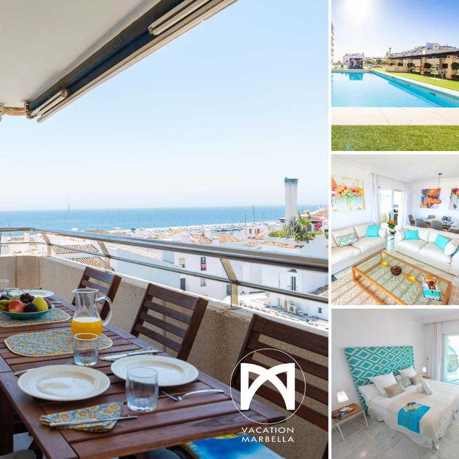 Vacation I Puerto Banus Sea Front, View, 24-7 Security, Pool Apartment *
